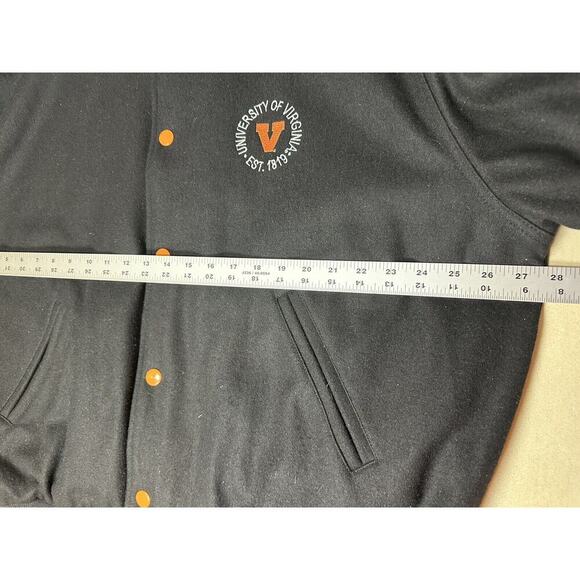 University of Virginia Vintage Reversible Heavy Varsity Jacket XL - Picture 13 of 15